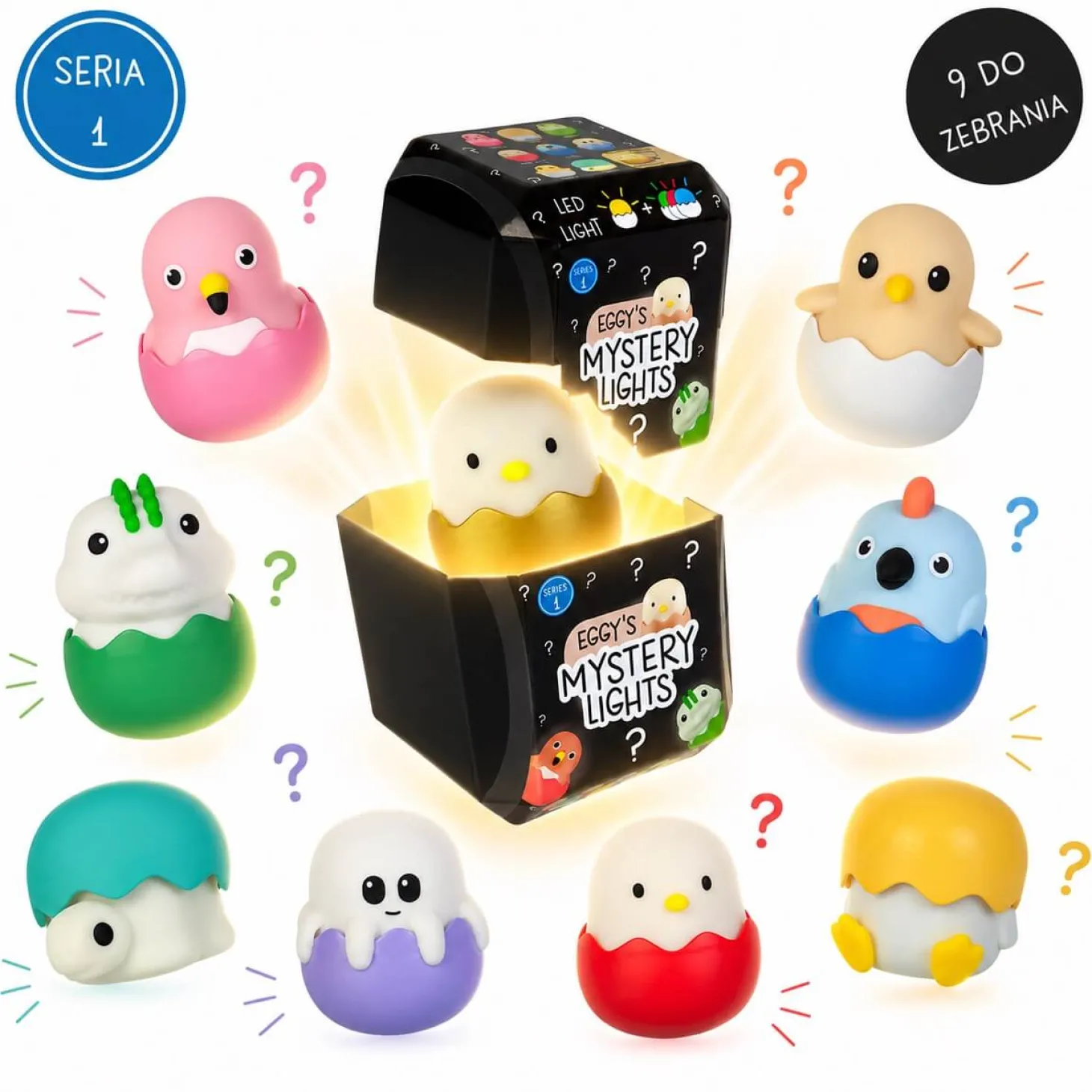 EGGY'S MYSTERY LIGHTS - Mini lampki niespodzianki