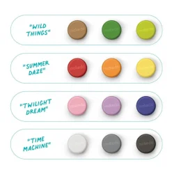 Ozdobne nakładki na śrubki Scru-Dot Makedo - Wild Things 36 el.