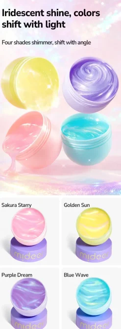 Perłowa masa sensoryczna Pearly Putty - purple dream