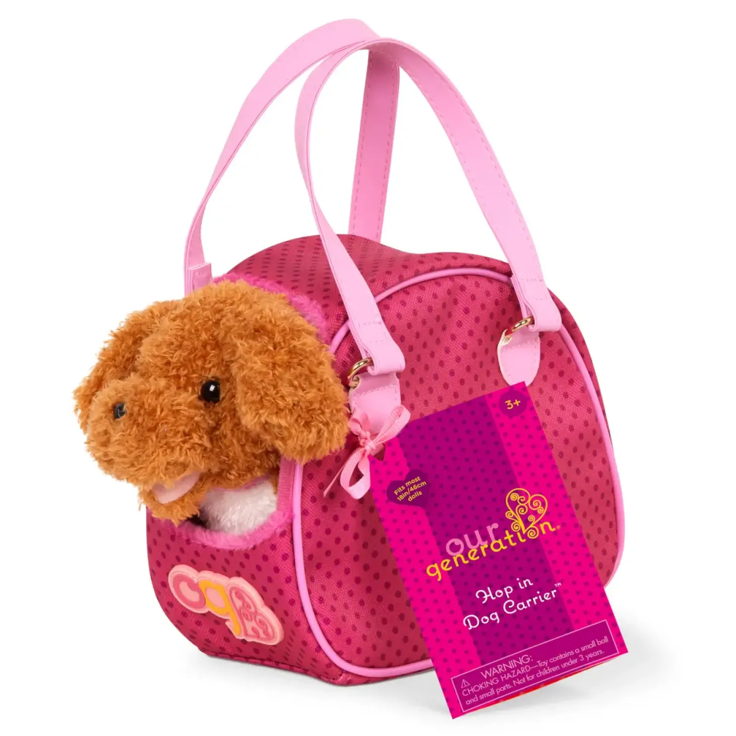 Piesek PUDEL w torebce – Hop in Dog Carrier