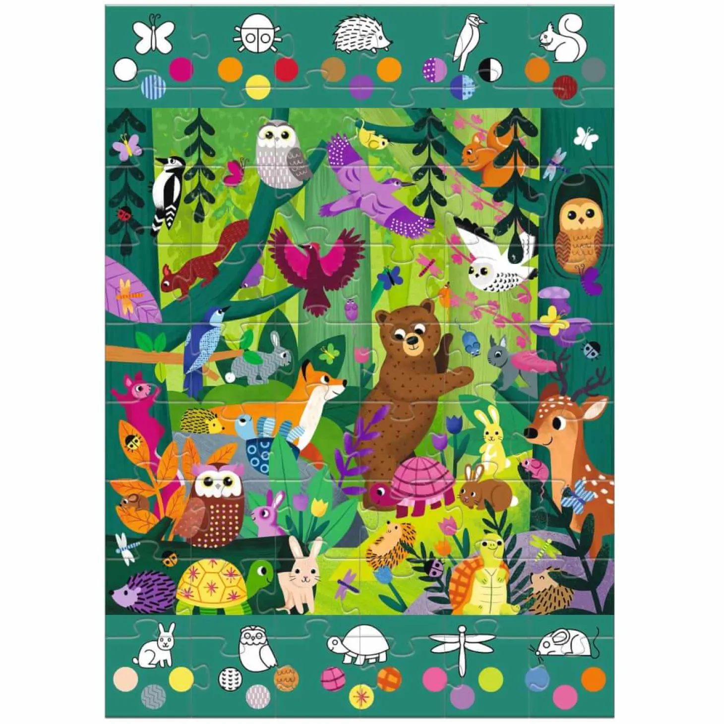 Puzzle kartonowe gigant LAS