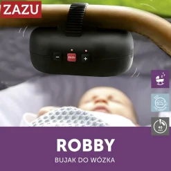 Zazu ROBBY - bujak do wózka, black